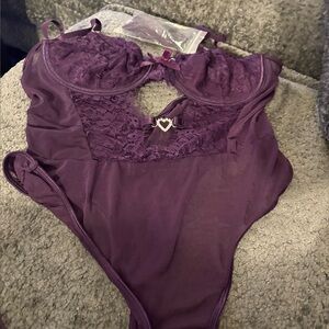 Purple Lace lingerie